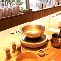 京都小川生薬での朝食