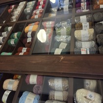 京町屋の毛糸専門店